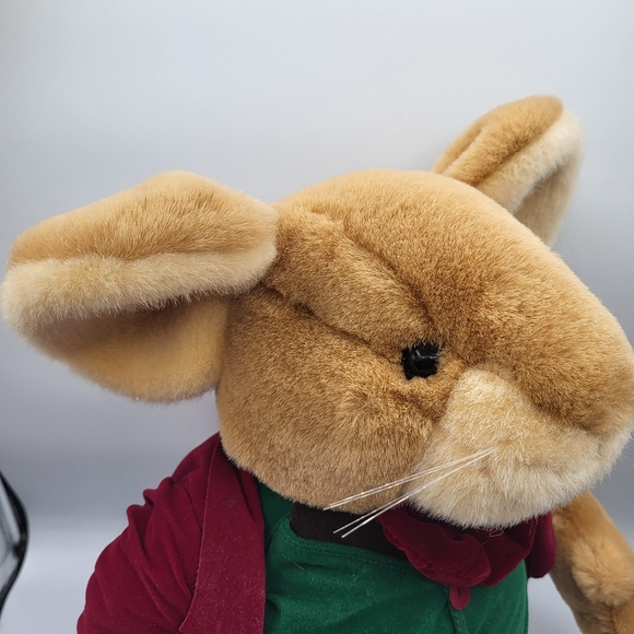 Vintage Heritage Collection Ganzbros Plush Brown Mouse - Picture 6 of 9